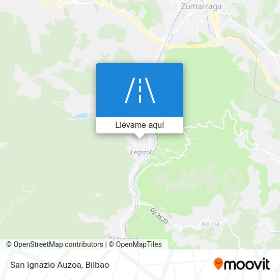 Mapa San Ignazio Auzoa