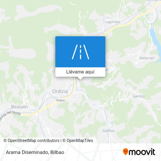 Mapa Arama Diseminado