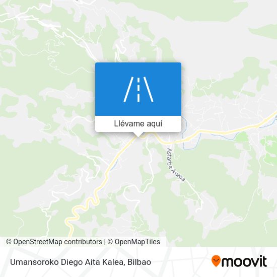 Mapa Umansoroko Diego Aita Kalea