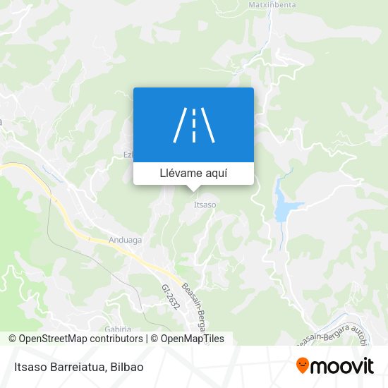 Mapa Itsaso Barreiatua