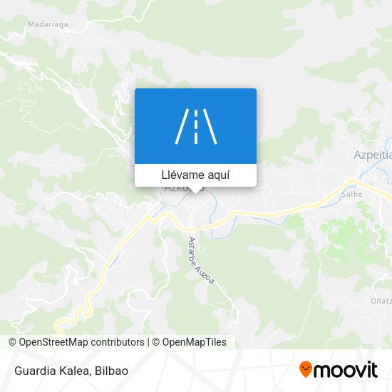Mapa Guardia Kalea