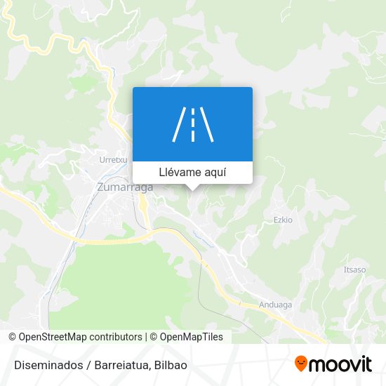 Mapa Diseminados / Barreiatua