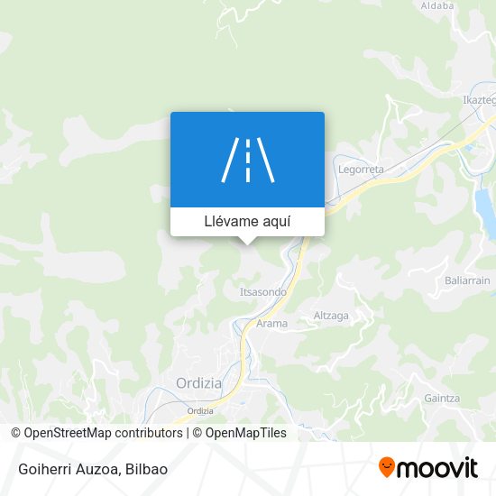 Mapa Goiherri Auzoa