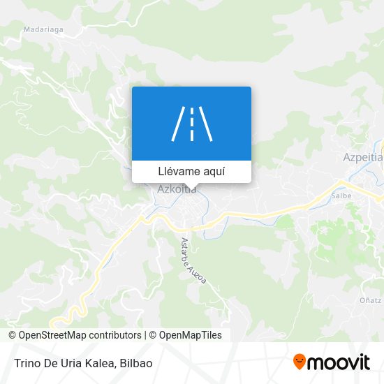 Mapa Trino De Uria Kalea