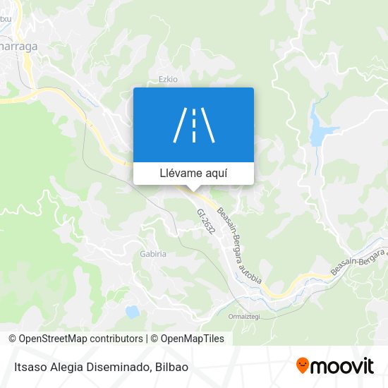 Mapa Itsaso Alegia Diseminado