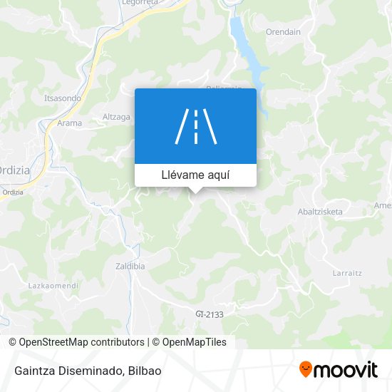 Mapa Gaintza Diseminado