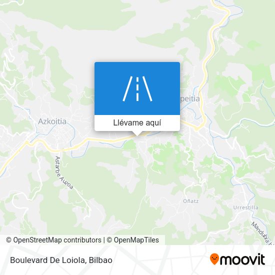 Mapa Boulevard De Loiola