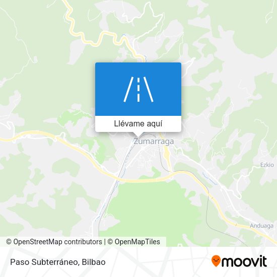 Mapa Paso Subterráneo