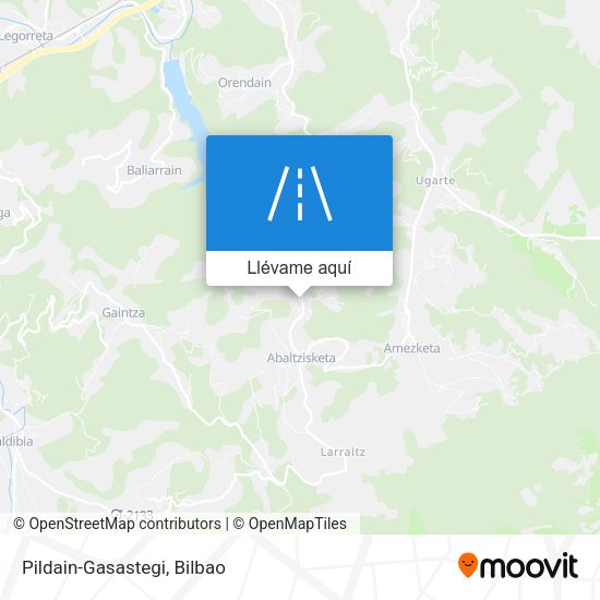 Mapa Pildain-Gasastegi