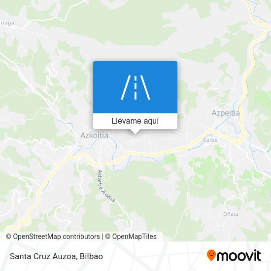 Mapa Santa Cruz Auzoa