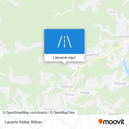 Mapa Lasarte Aldea