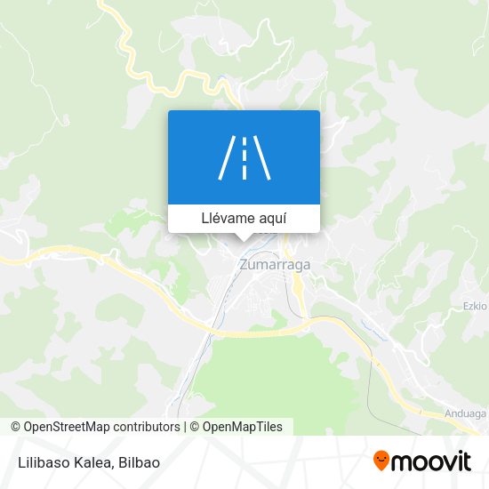 Mapa Lilibaso Kalea