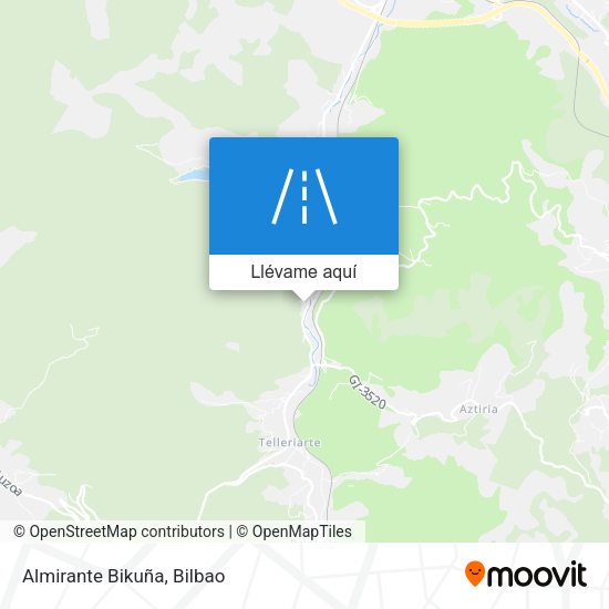 Mapa Almirante Bikuña
