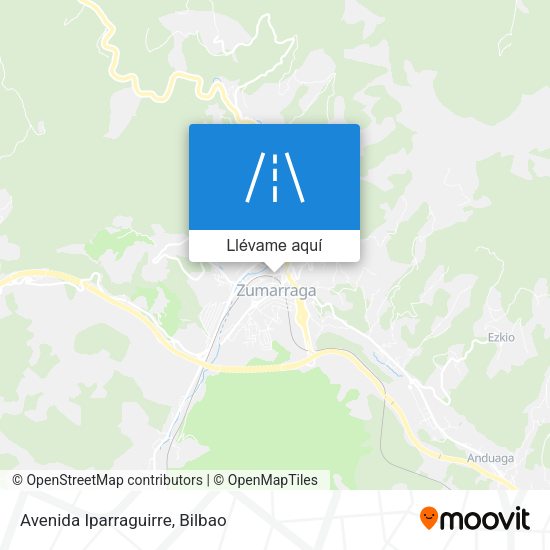 Mapa Avenida Iparraguirre