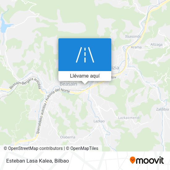 Mapa Esteban Lasa Kalea