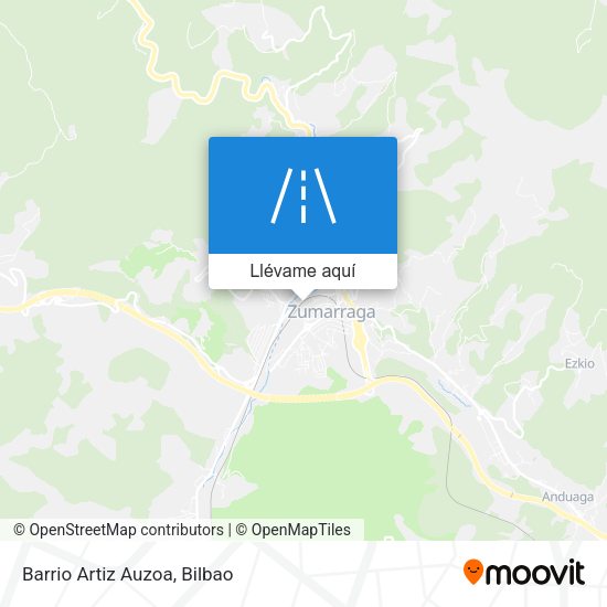Mapa Barrio Artiz Auzoa