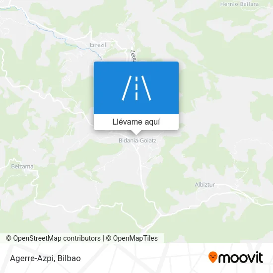 Mapa Agerre-Azpi