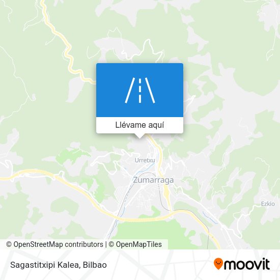 Mapa Sagastitxipi Kalea