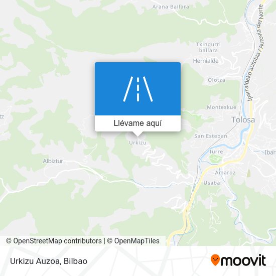 Mapa Urkizu Auzoa