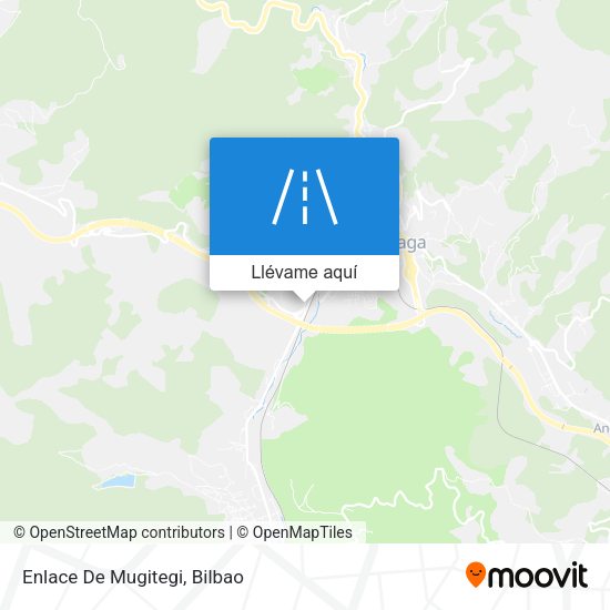 Mapa Enlace De Mugitegi