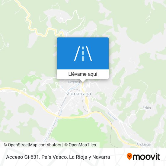 Mapa Acceso Gi-631