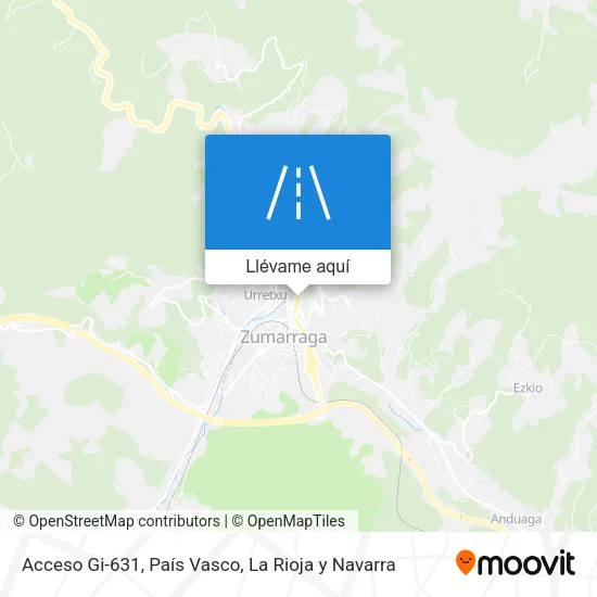 Mapa Acceso Gi-631