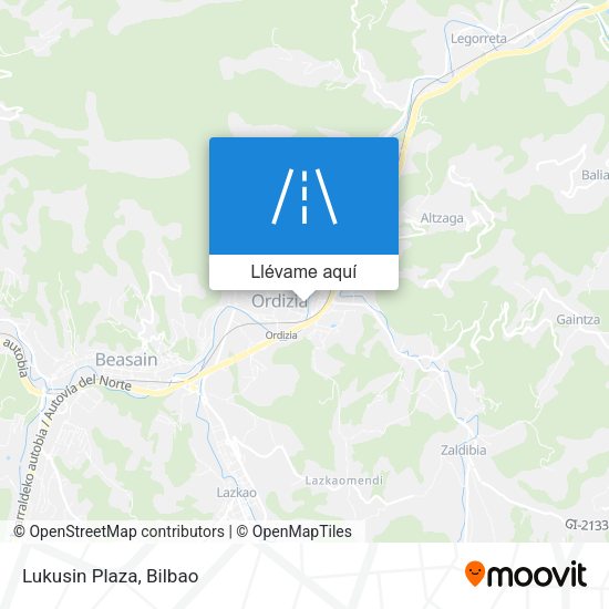 Mapa Lukusin Plaza