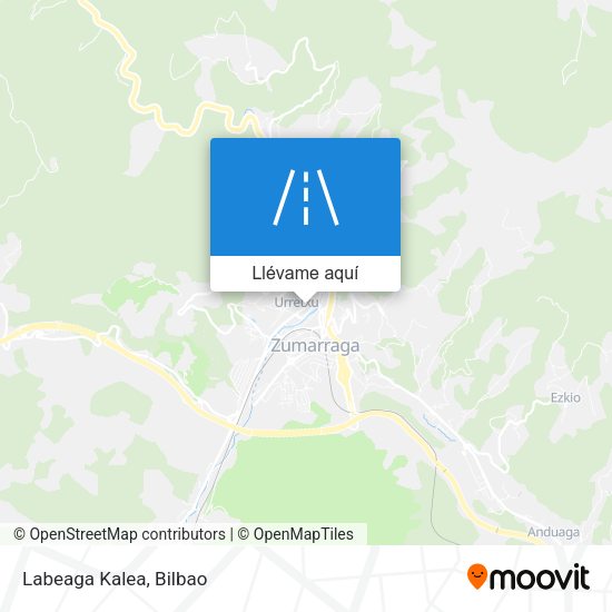 Mapa Labeaga Kalea