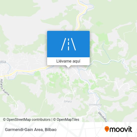 Mapa Garmendi-Gain Area