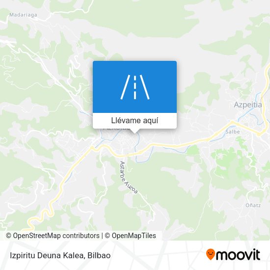 Mapa Izpiritu Deuna Kalea