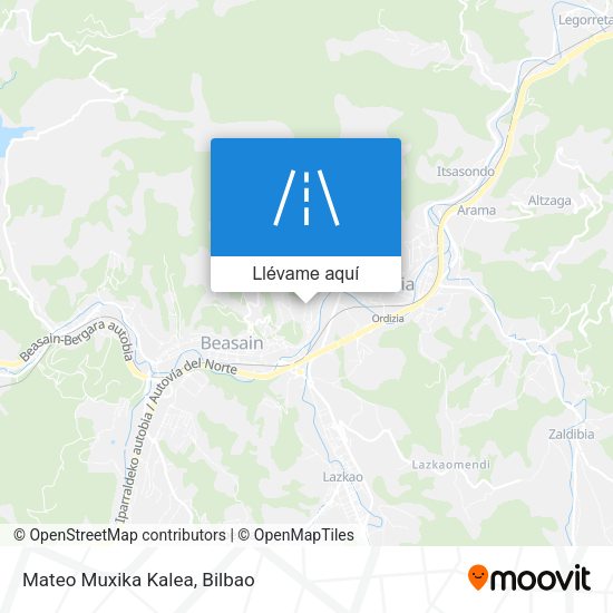 Mapa Mateo Muxika Kalea