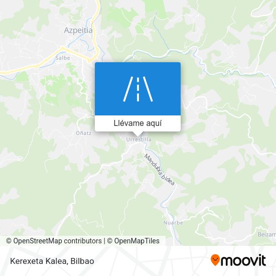 Mapa Kerexeta Kalea