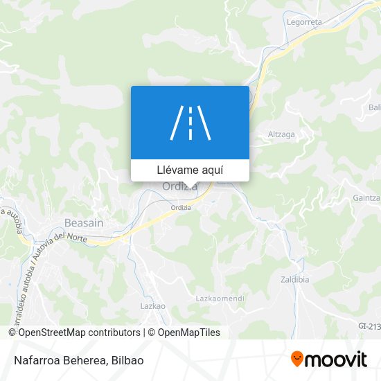 Mapa Nafarroa Beherea