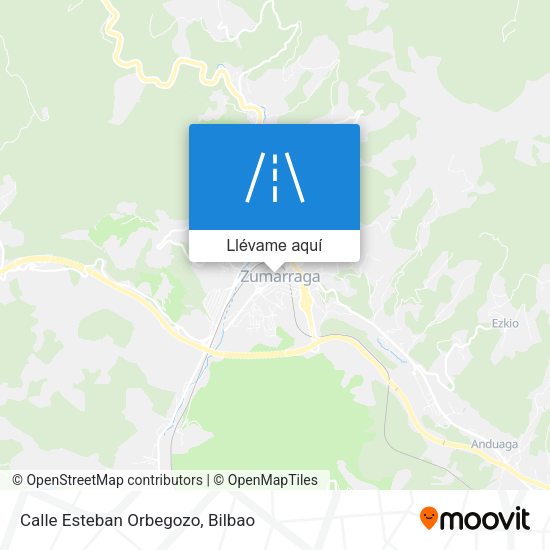 Mapa Calle Esteban Orbegozo
