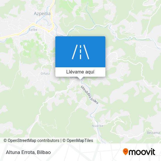 Mapa Altuna Errota