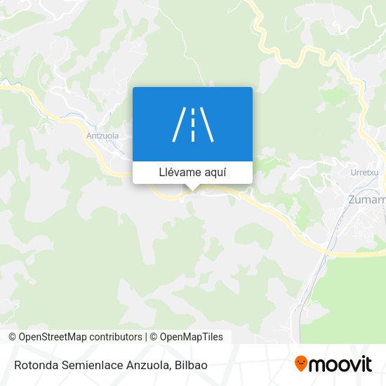 Mapa Rotonda Semienlace Anzuola