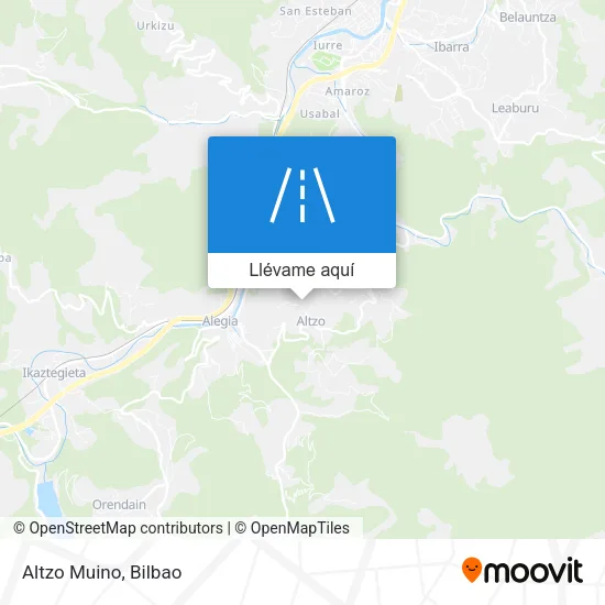 Mapa Altzo Muino