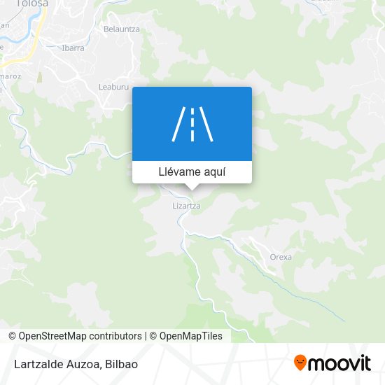 Mapa Lartzalde Auzoa