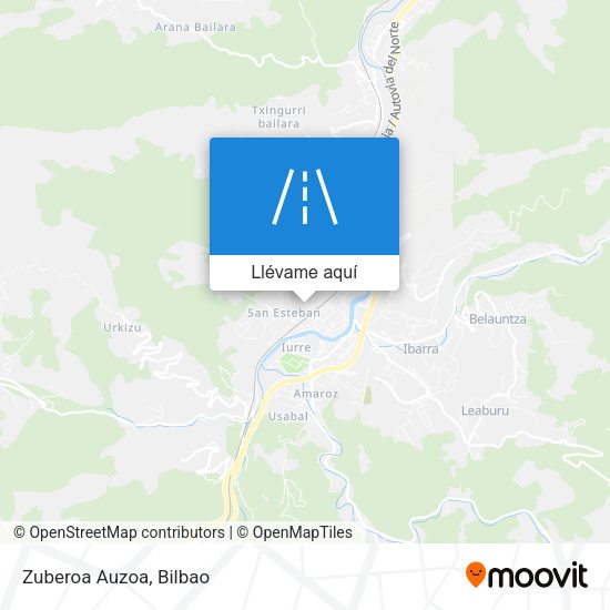 Mapa Zuberoa Auzoa