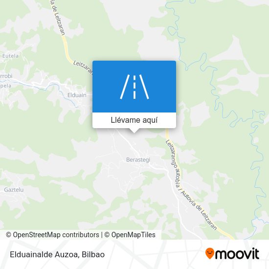 Mapa Elduainalde Auzoa