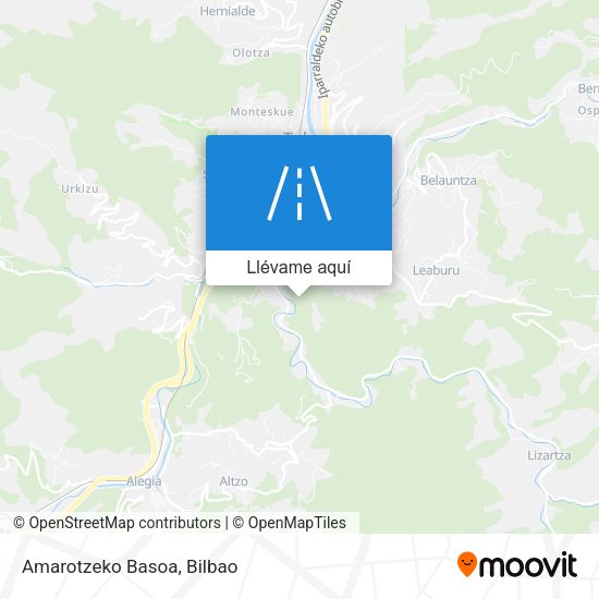 Mapa Amarotzeko Basoa
