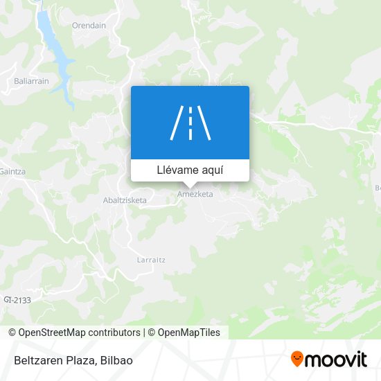 Mapa Beltzaren Plaza