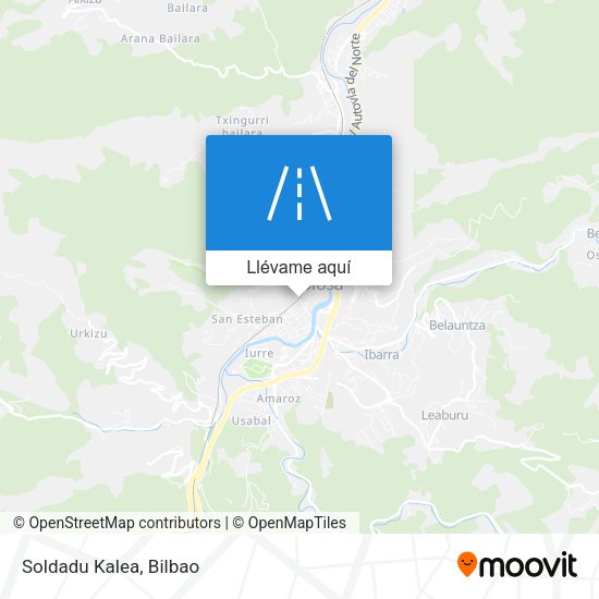 Mapa Soldadu Kalea