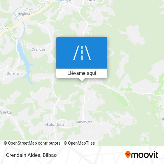 Mapa Orendain Aldea