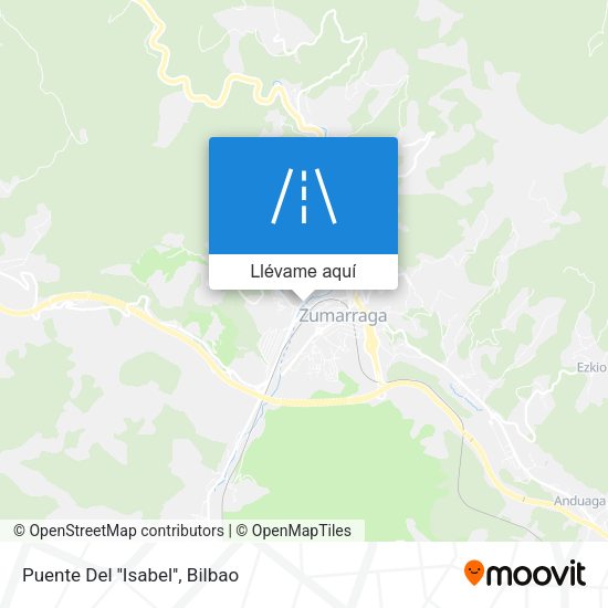 Mapa Puente Del ''Isabel''