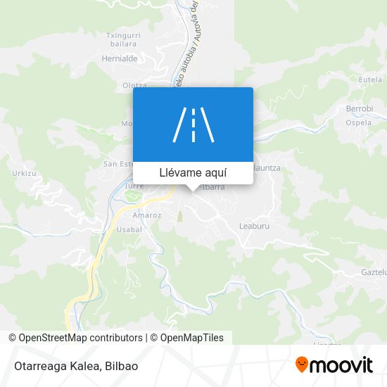 Mapa Otarreaga Kalea