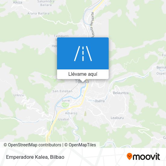 Mapa Emperadore Kalea