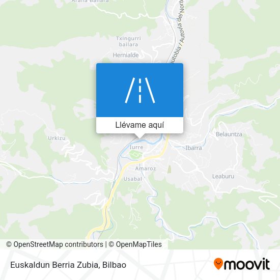 Mapa Euskaldun Berria Zubia