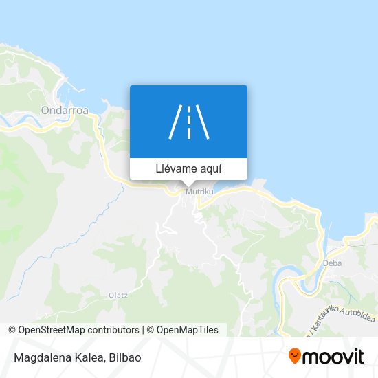 Mapa Magdalena Kalea