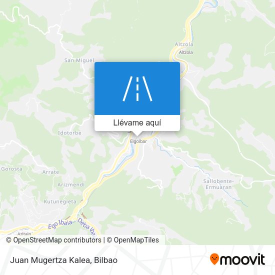 Mapa Juan Mugertza Kalea